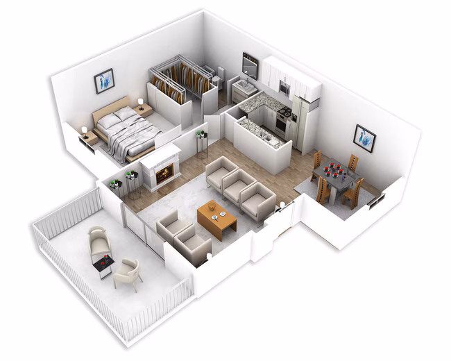 The Highland (Q) 016 floor plan